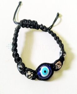Beaded Friendship Bracelet with Dragon Eye