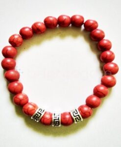Fency Red Corel Bracelet