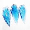 Light Blue Glass Arrowheads