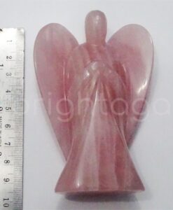 Rose Quartz Big Size Healing Crystal Angel